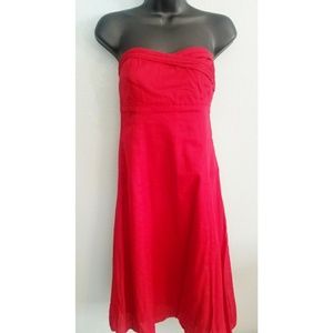 Deletta- Anthropologie Strapless Dress